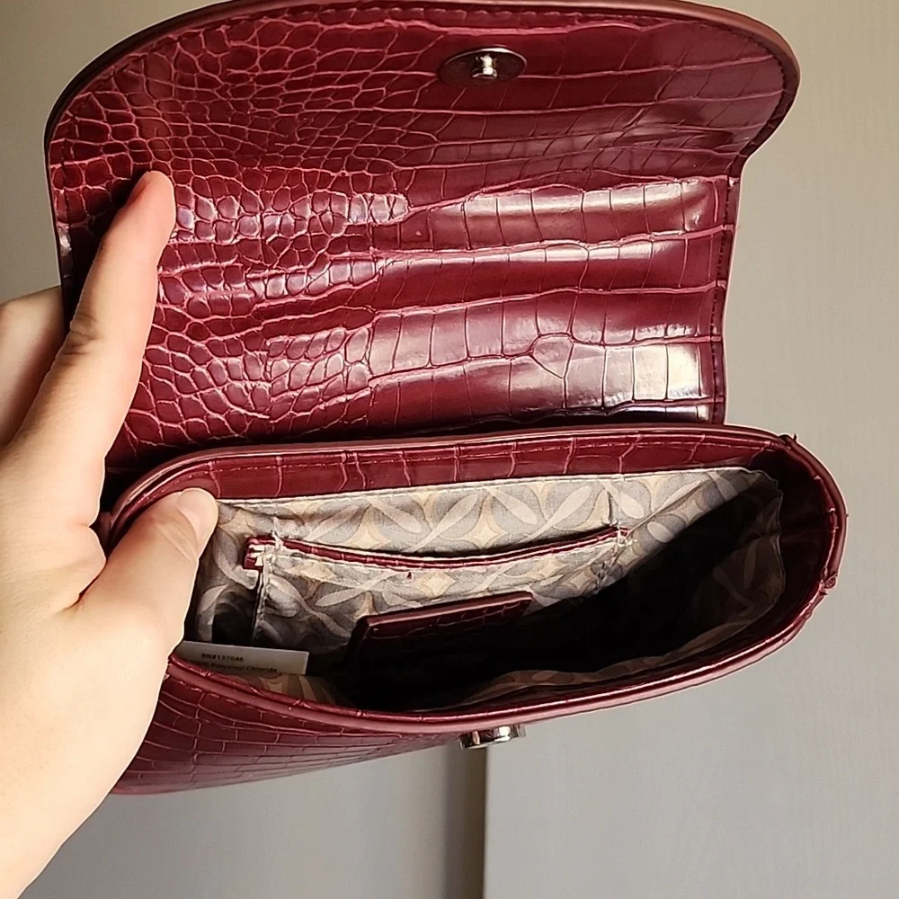 "CXL By Christian Lacroix" Croc Skin Purse โค๏ธ - Picture 5 of 12